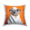 Relaxed Bathtime Koala Outdoor Printed Pillow Design by RB, 18 x 7 x 18